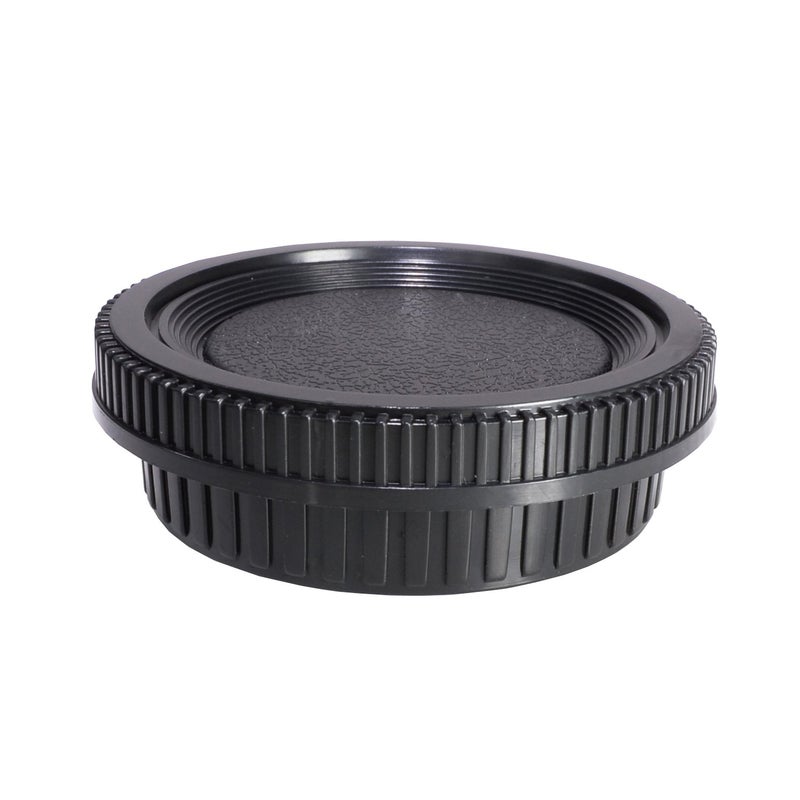 CamDesign Rear Lens Cap & Body Cap Set Compatible with Minolta MD/MC/SR Rokkor Lenses X-700, X570, X-370, XD, XD-7, XG, XG-7, X-1, SR-1, SR-2, SR-7 - Image 1
